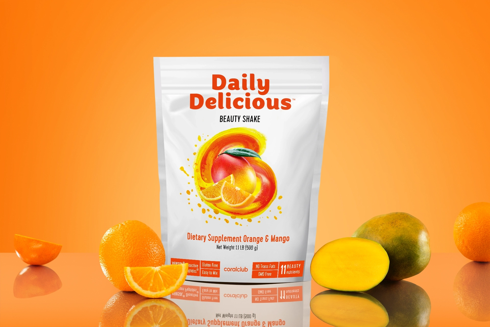 Daily Delicious Beauty Shake, 500 g / 20 portions